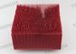 Red 90 * 95 mm Auto Cutter Nylon  Bristle for  VT5000 / 7000 cutter