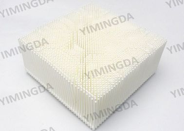 Poly material Bristle block  Square foot  White color For Auto cutter