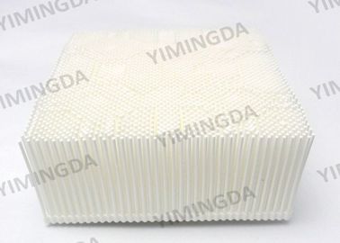 Poly material Bristle block  Square foot  White color For Auto cutter