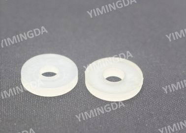 Plastic Round White Washer for Yin / Takatori 5N textile machinery parts , CH08-01-57