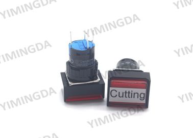 Red Cutting Machine Parts Cutting Button For Yin / Takatori Hy-s1606 Cutter