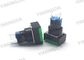 Green Color For Yin Cutter Parts 0.008Kg/Pc Start Button Cutter Spare Parts