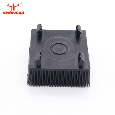 Durable Nylon Auto Cutter Black Bristle Block For FK PGM Cutter Machine