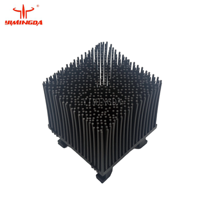 Black Nylon Bristle Block for FK Cutter  , Plastic Brush For FK Cutter Size: 50*50mm