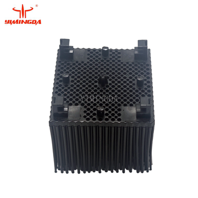 Black Nylon Square Foot Bristle Block for OROX Auto Cutter