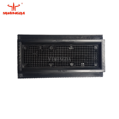 Black Nylon Bristle Block 49mm Height for YYC Cutter Plastic Brush