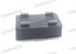Auto Cutter Nylon Bristle Brush Black Color 100 * 50 * 40mm For Kawakami Cutter