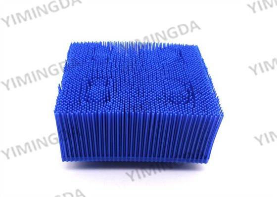 Blue 100*100*42mm Poly Bristle Block For Eastman Cutting Machine