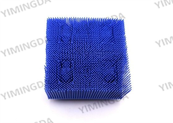 Blue 100*100*42mm Poly Bristle Block For Eastman Cutting Machine