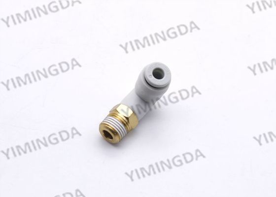 465500570 Fitting Male Elbow Textile Machine Parts 5/32 DIA TBG 1/8 NPT THD