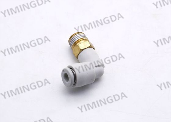 465500570 Fitting Male Elbow Textile Machine Parts 5/32 DIA TBG 1/8 NPT THD