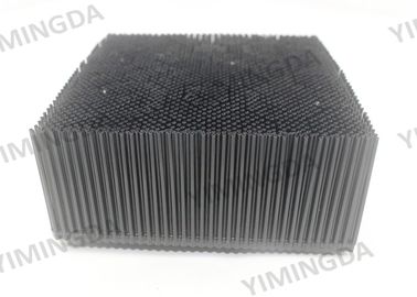 Black Square Foot Nylon Auto Cutter Bristle Spare Parts For Gerber Cutter Machine